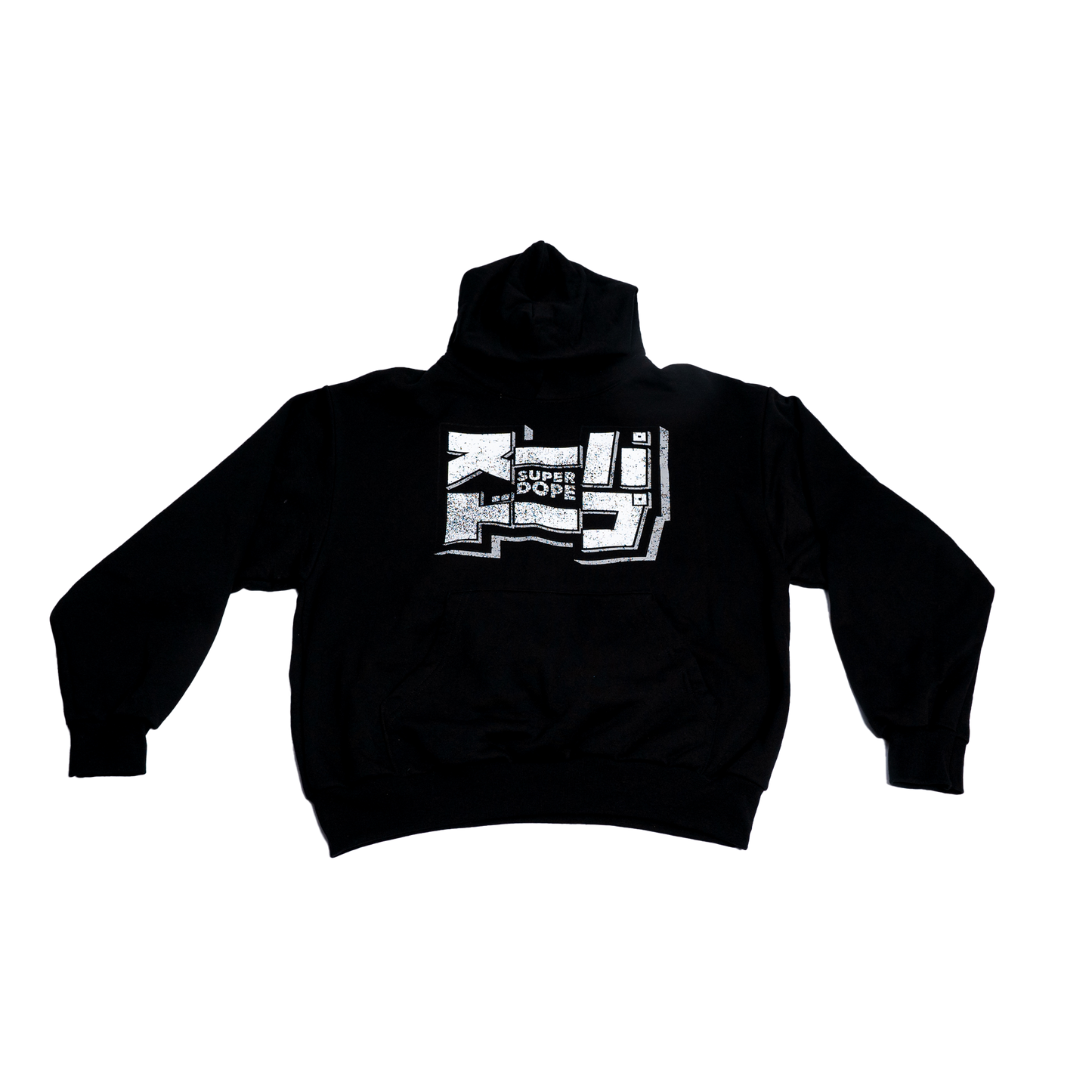 SUPER DOPE "Gallery” Logo Hoody (BLACK)