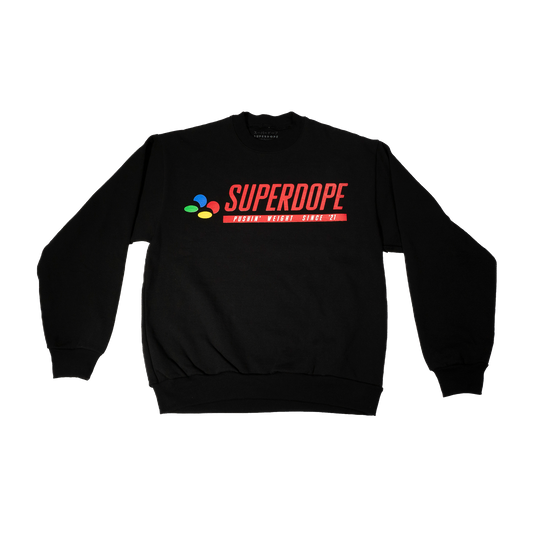 SUPER DOPE "Pushin Weight” Sweater