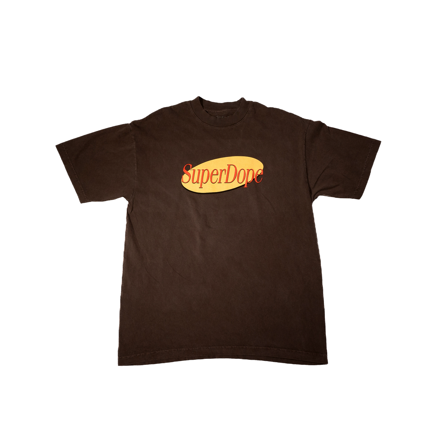 SUPER DOPE "Seinfield” Tee (BROWN)